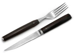 Besteck-Set WAKISASHI, Damastmesser Mit Gabel -oryoki verkäufe besteck set wakisashi damastmesser mit gabel 1