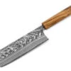Damastmesser Nakiri 165 SG2, 63 Lagen, Olive 1 Damastmesser Nakiri 165 SG2, 63 Lagen, Olive -oryoki verkäufe damastmesser bunka 170 yoshimi kato kurosome 30 lagen 1
