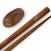 Essstäbchen Set Mit Ablage Tonbo, Granadillo -oryoki verkäufe essstaebchen set mit ablage tonbo granadillo