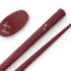 Essstäbchen Set Mit Ablage Tonbo, Purple Heart 2 Essstäbchen Set Mit Ablage Tonbo, Purple Heart -oryoki verkäufe essstaebchen set mit ablage tonbo purple heart