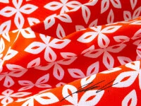 Keramik-Keramik Japan 23 Furoshiki Aurinko, Orange