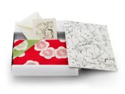 Geschenkset Chiyogami Mit Furoshiki Hana, Doppelseitig -oryoki verkäufe geschenkset chiyogami mit furoshiki hana doppelseitig 1