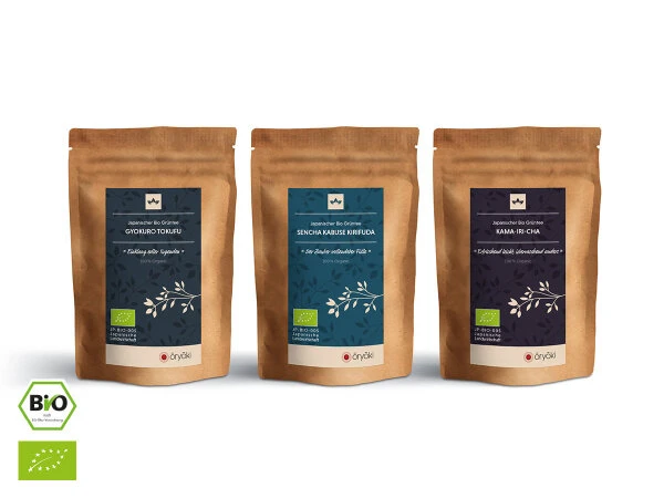 Grüner Tee Test-Set SUPER-PREMIUM Grüner Tee Test-Set SUPER-PREMIUM -oryoki verkäufe gruener tee test set super premium 1