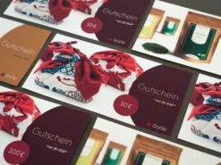 Gutschein (per Post) -oryoki verkäufe gutschein per post 1