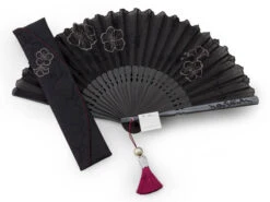 Handfächer Eien, Schwarz -oryoki verkäufe handfaecher eien schwarz 1