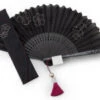 Handfächer Eien, Schwarz -oryoki verkäufe handfaecher eien schwarz