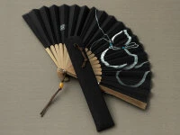 Handfächer Kyoto Kabocha Handfächer Kyoto Kabocha -oryoki verkäufe handfaecher kyoto kabocha9