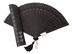 Handfächer Raundo Nidoru Sensu, Schwarz, Für Herren 8 Handfächer Raundo Nidoru Sensu, Schwarz, Für Herren -oryoki verkäufe handfaecher raundo nidoru sensu schwarz fuer herren 1