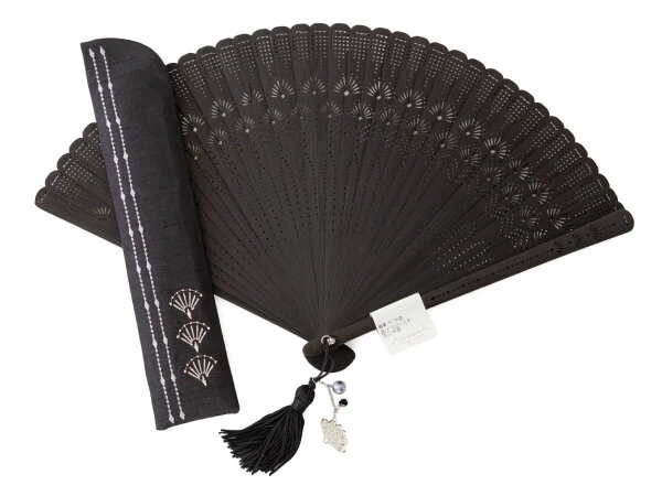 Handfächer Raundo nidoru sensu, schwarz, für Herren Handfächer Raundo Nidoru Sensu, Schwarz, Für Herren -oryoki verkäufe handfaecher raundo nidoru sensu schwarz fuer herren 1