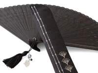 Handfächer Raundo nidoru sensu, schwarz, für Herren Handfächer Raundo Nidoru Sensu, Schwarz, Für Herren -oryoki verkäufe handfaecher raundo nidoru sensu schwarz fuer herren5