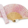 Handfächer Sakura Fubuki, Kirschblüte Rosé -oryoki verkäufe handfaecher sakura fubuki kirschbluete rose