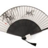 Handfächer Shiraji, Seide -oryoki verkäufe handfaecher shiraji seide