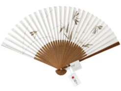 Handfächer Tsubame, Weiß 10 Handfächer Tsubame, Weiß -oryoki verkäufe handfaecher tsubame weiss 1