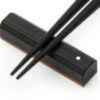 Essstäbchen Ablage Sutoreto Ebony, Ebenholz -oryoki verkäufe hexogal staebchenablage ebony
