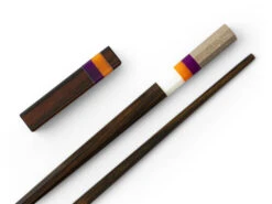 Japanische Essstäbchen Valencia Scent, Ebenholz, Mit Ablage -oryoki verkäufe japanische essstaebchen valencia scent ebenholz mit ablage 1