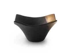 Japanische Soßenschale Sou, Schwarz-gold 6 Japanische Soßenschale Sou, Schwarz-gold -oryoki verkäufe japanische sossenschale sou schwarz gold 1