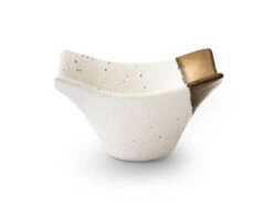 Japanische Soßenschale Sou, Weiß-gold -oryoki verkäufe japanische sossenschale sou weiss gold 1