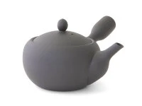 Keramik-Keramik Japan 11 Japanische Teekanne Anzu Kurokusube, Banko Yaki, 320 Ml, Teesieb Aus Ton