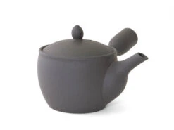 Japanische Teekanne Fuyou Kurokusube, Banko Yaki, 190 Ml -oryoki verkäufe japanische teekanne fuyou kurokusube banko yaki 190 ml 1