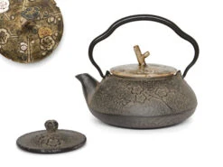 Japanische Teekanne Gusseisen Plum, 0,5 L -oryoki verkäufe japanische teekanne gusseisen plum 0 5 l 1