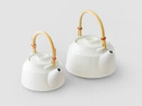 Japanische Teekanne T.Kato, weiß Japanische Teekanne T.Kato, Weiß -oryoki verkäufe japanische teekanne t kato6