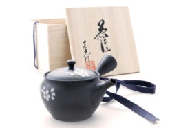Japanische Teekanne Tokoname Sakura Mit Geschenkbox -oryoki verkäufe japanische teekanne tokoname sakura mit geschenkbox 1