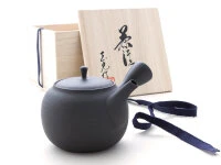 Japanische Teekanne Tokoname Sendan Sen Kaku Mit Geschenkbox