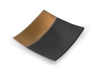 Japanischer Teller Sou, schwarz-gold, 2 Größen Japanischer Teller Sou, Schwarz-gold, 2 Größen -oryoki verkäufe japanischer teller sou schwarz gold 2 groessen