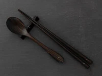 Japanisches Besteck-Set Yokina asa, Ebenholz Japanisches Besteck-Set Yokina Asa, Ebenholz -oryoki verkäufe japanisches besteck set yokina asa ebenholz5