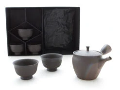 Japanisches Teeservice, 6-teilig, Kyusu Tokoname Sendan Kaku -oryoki verkäufe japanisches teeservice 6 teilig kyusu tokoname sendan kaku 1
