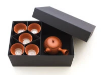 Japanisches Teeservice, 6-teilig, Kyusu Tokoname Tobikanna Shu Japanisches Teeservice, 6-teilig, Kyusu Tokoname Tobikanna Shu -oryoki verkäufe japanisches teeservice 6 teilig kyusu tokoname tobikanna shu