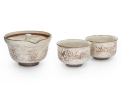 Japanisches Teeservice Kobiki Hana Mischima, 3-teilig -oryoki verkäufe japanisches teeservice kobiki hana mischima 3 teilig 1