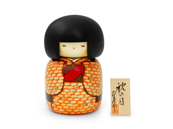 Kokeshi: Dekofigur Aki no hi (M) Autumn Day Kokeshi: Dekofigur Aki No Hi (M) Autumn Day -oryoki verkäufe kokeshi dekofigur aki no hi m autumn day 1