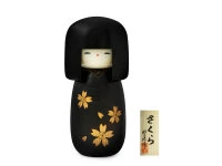 Kokeshi: Dekofigur Zogan Cherry