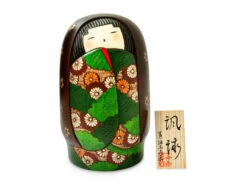 Kokeshi: Holzfigur Fuei -oryoki verkäufe kokeshi holzfigur fuei 1