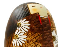 Kokeshi: Holzpuppe Hanakoromo Kokeshi: Holzpuppe Hanakoromo -oryoki verkäufe kokeshi holzpuppe hanakoromo4