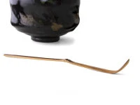 Matcha Teelöffel, Cha-shaku Takayama, schwarzer Bambus Matcha Teelöffel, Cha-shaku Takayama, Schwarzer Bambus -oryoki verkäufe matcha teeloeffel cha shaku takayama schwarzer bambus3