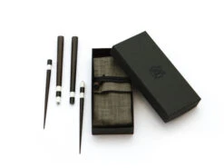 Premium Essstäbchen Motte-iku, Teilbar, Ebenholz -oryoki verkäufe premium essstaebchen motte iku teilbar ebenholz 1