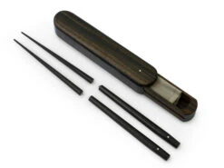Premium Essstäbchen Set, Teilbar, Mit Ebenholz Case -oryoki verkäufe premium essstaebchen set teilbar mit ebenholz case 1