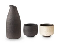 Sake Set Do, Karaffe, zwei Becher Sake Set Do, Karaffe, Zwei Becher -oryoki verkäufe sake set do karaffe zwei becher