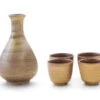 Sake Set Gold, 1 Karaffe, 4 Becher 2 Sake Set Gold, 1 Karaffe, 4 Becher -oryoki verkäufe sake set gold 1 karaffe 4 becher