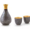 Sake Set Shuki, 1 Karaffe, 2 Becher -oryoki verkäufe sake set shuki 1 karaffe 2 becher