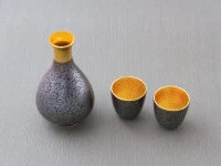 Sake Set Shuki, 1 Karaffe, 2 Becher Sake Set Shuki, 1 Karaffe, 2 Becher -oryoki verkäufe sake set shuki 1 karaffe 2 becher7