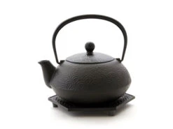 Teekanne, Wasserkessel Kombi-Modell NAMI AOMI, Iwachu, 0,65 L Mit Untersetzer -oryoki verkäufe teekanne wasserkessel kombi modell nami aomi iwachu 0 65 l mit untersetzer 1