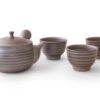 Teeservice Kuro Koma, Banko Yaki, 4-teilig -oryoki verkäufe teeservice kuro koma banko yaki 4 teilig