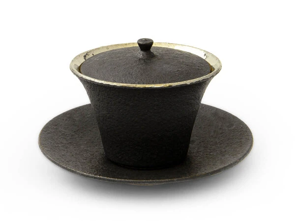 Teetasse Kuro Tsuya mit Untertasse und Deckel Teetasse Kuro Tsuya Mit Untertasse Und Deckel -oryoki verkäufe teetasse kuro tsuya mit untertasse und deckel 1