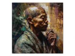 Wandbild Satori #3, Farbig 1:1 -oryoki verkäufe wandbild naiteki na satori 2 farbig 1 1 52 1