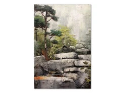 Wandbild Wabi Sabi #2, Japanischer Garten, Farbig 2:3 -oryoki verkäufe wandbild wabi sabi japanischer garten 2 farbig 2 3 19 1