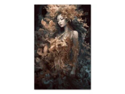 Wandbild Yasashii Rokoko #4, Farbig 2:3 -oryoki verkäufe wandbild yasashii rokoko 4 farbig 2 3 19 1